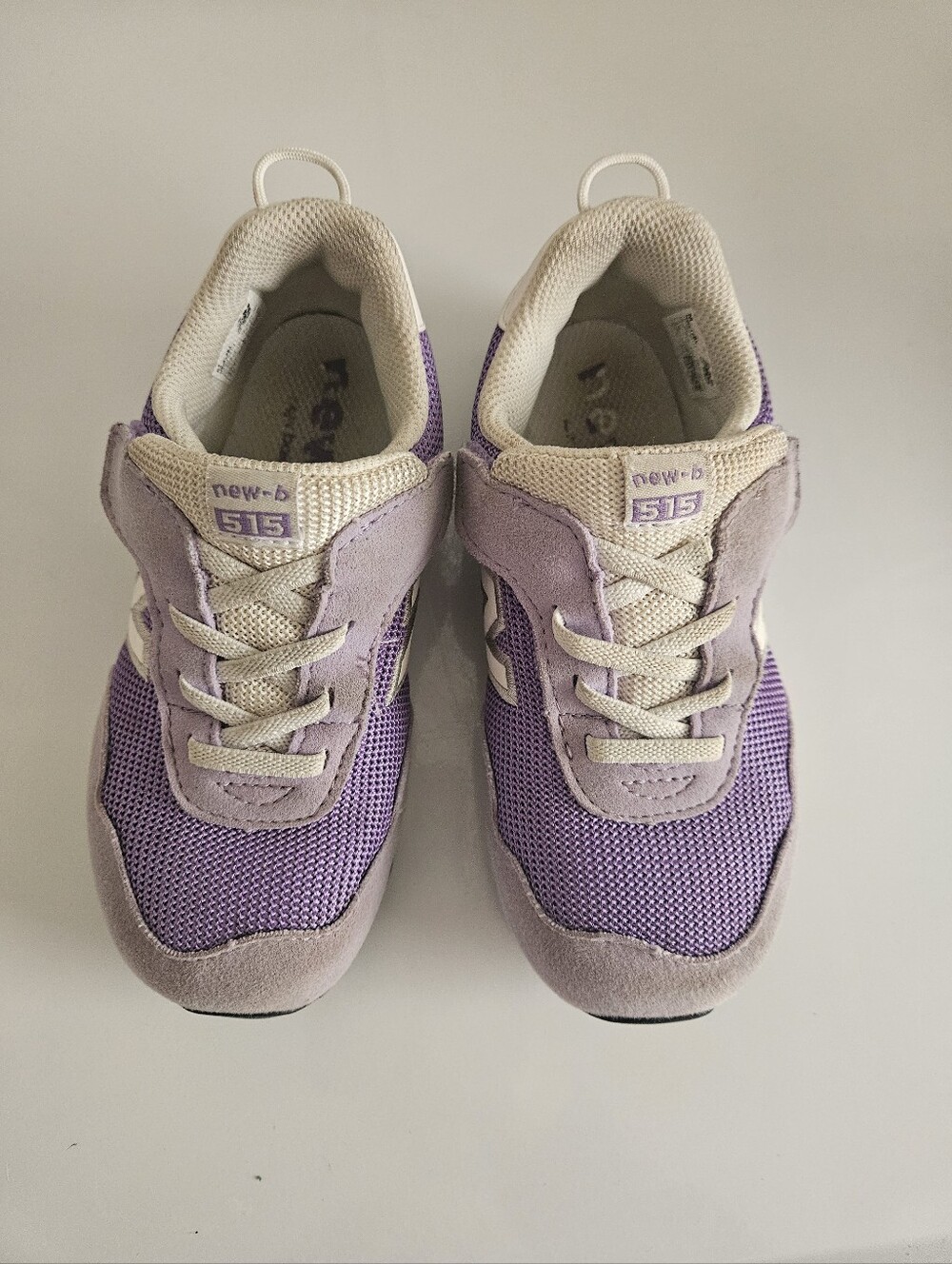 New Balance 515, Toddler 10, Purple And White